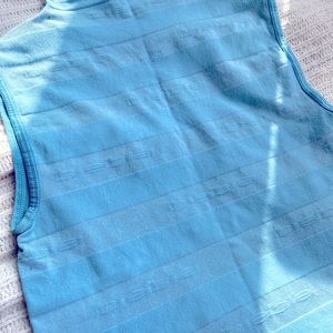 Beautiful BEBE Sleeveless Top P/S Blue